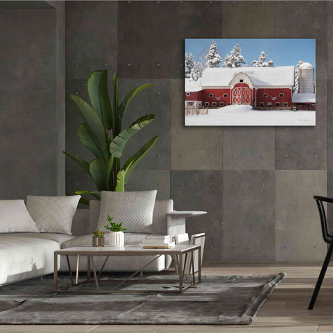 Image of 'Red, White and Cold' by Lori Deiter, Canvas Wall Art,60 x 40