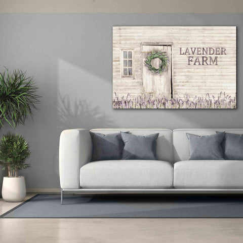 Image of 'Lavender Farm' by Lori Deiter, Canvas Wall Art,60 x 40