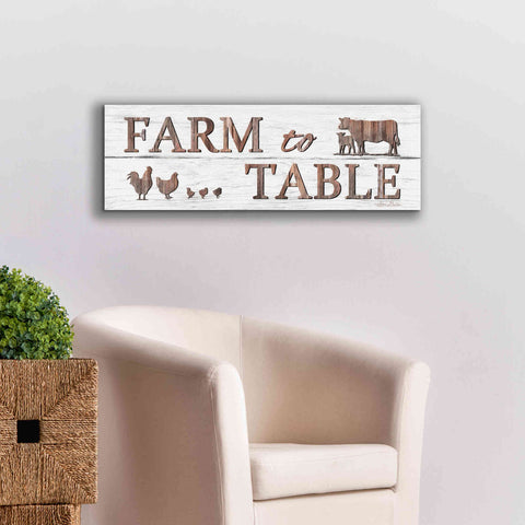 Image of 'Farm to Table' by Lori Deiter, Canvas Wall Art,36 x 12