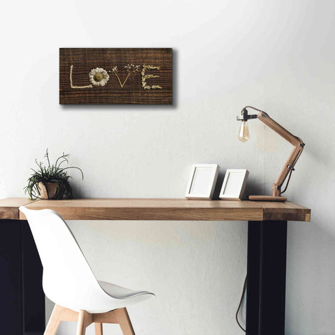 Image of 'Love is All You Need' by Lori Deiter, Canvas Wall Art,24 x 12