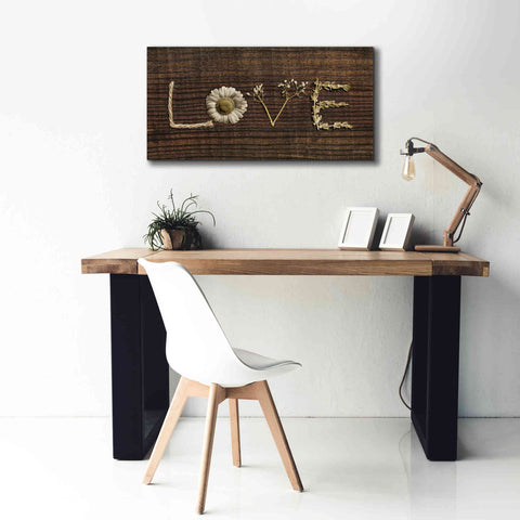 Image of 'Love is All You Need' by Lori Deiter, Canvas Wall Art,40 x 20