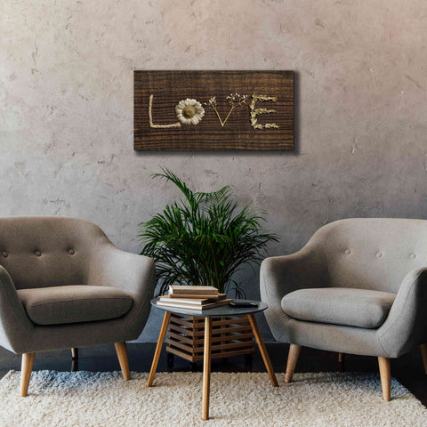 Image of 'Love is All You Need' by Lori Deiter, Canvas Wall Art,40 x 20