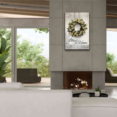 Image of 'Bless This Home' by Lori Deiter, Canvas Wall Art,26 x 40