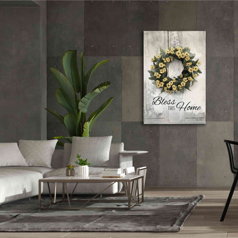 Image of 'Bless This Home' by Lori Deiter, Canvas Wall Art,40 x 60