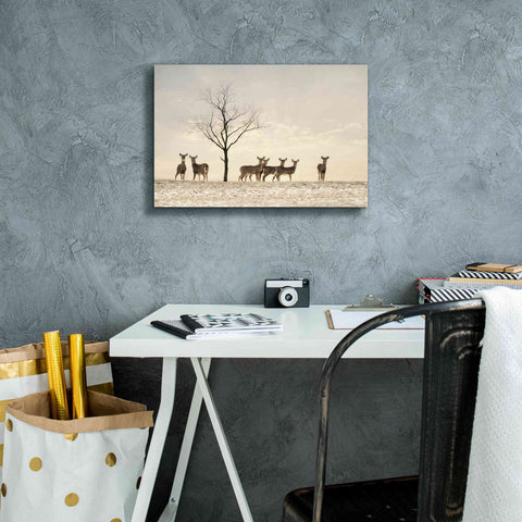 Image of 'Doe a Deer' by Lori Deiter, Canvas Wall Art,18 x 12