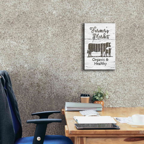 Image of 'Farmer's Market' by Lori Deiter, Canvas Wall Art,12 x 18