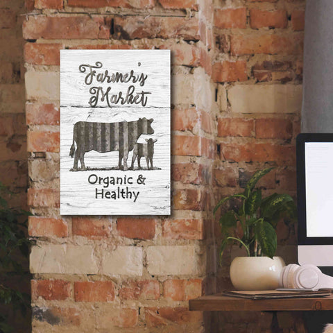 Image of 'Farmer's Market' by Lori Deiter, Canvas Wall Art,12 x 18