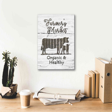 Image of 'Farmer's Market' by Lori Deiter, Canvas Wall Art,12 x 18