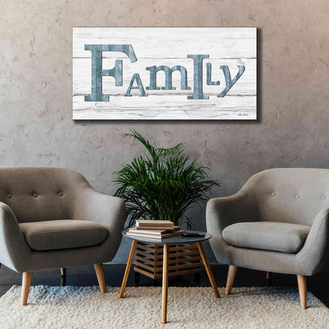 Image of 'Metal Family' by Lori Deiter, Canvas Wall Art,60 x 30