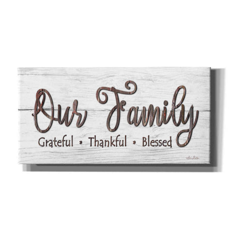Image of 'Our Family' by Lori Deiter, Canvas Wall Art