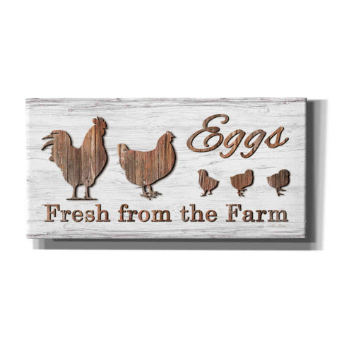 Image of 'Farm Fresh Eggs' by Lori Deiter, Canvas Wall Art
