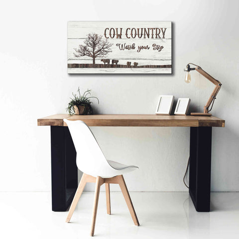 Image of 'Cow Country' by Lori Deiter, Canvas Wall Art,40 x 20