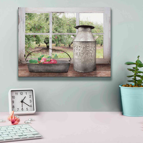 Image of 'Apple Orchard' by Lori Deiter, Canvas Wall Art,16 x 12