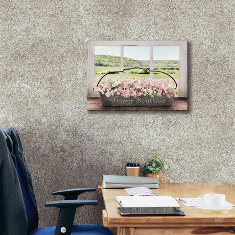 Image of 'Flower Boutique' by Lori Deiter, Canvas Wall Art,24 x 20