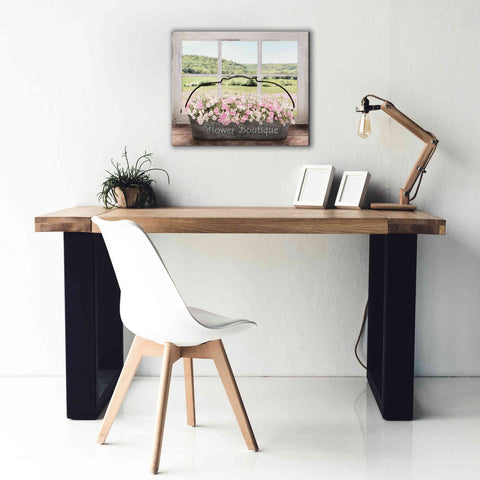 Image of 'Flower Boutique' by Lori Deiter, Canvas Wall Art,24 x 20