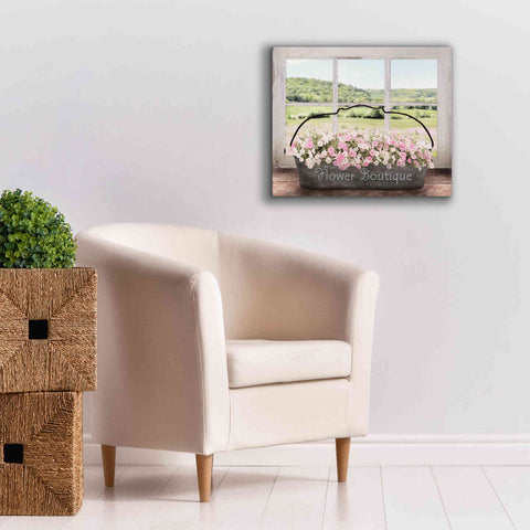 Image of 'Flower Boutique' by Lori Deiter, Canvas Wall Art,24 x 20