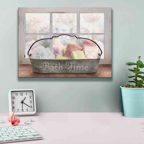 Image of 'Bath Time' by Lori Deiter, Canvas Wall Art,16 x 12