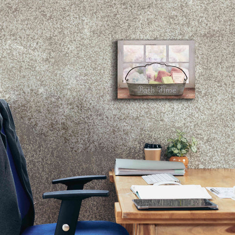 Image of 'Bath Time' by Lori Deiter, Canvas Wall Art,16 x 12