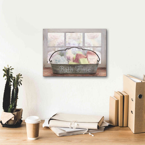 Image of 'Bath Time' by Lori Deiter, Canvas Wall Art,16 x 12