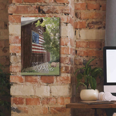 Image of 'American Pride' by Lori Deiter, Canvas Wall Art,12 x 18