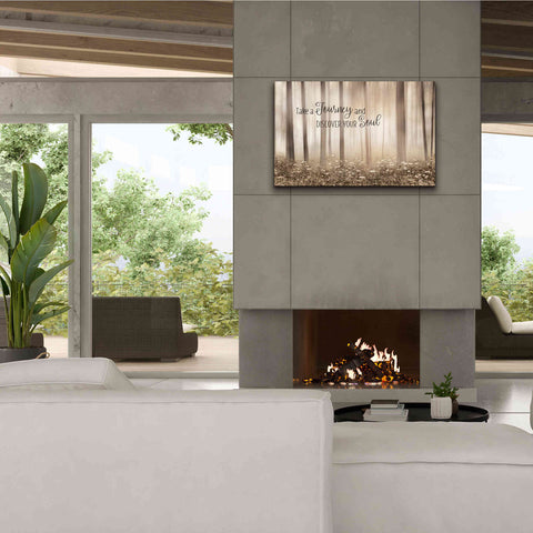 Image of 'Take a Journey and Discover Your Soul' by Lori Deiter, Canvas Wall Art,40 x 26