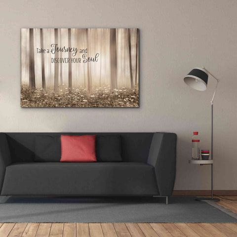 Image of 'Take a Journey and Discover Your Soul' by Lori Deiter, Canvas Wall Art,60 x 40
