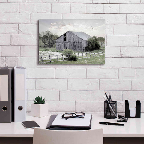 Image of 'Barnsville Barn' by Lori Deiter, Canvas Wall Art,18 x 12