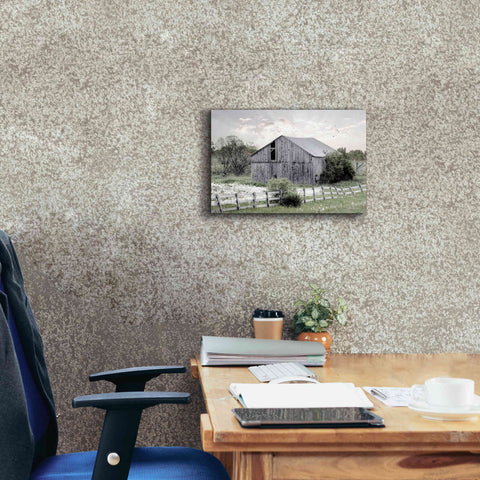 Image of 'Barnsville Barn' by Lori Deiter, Canvas Wall Art,18 x 12