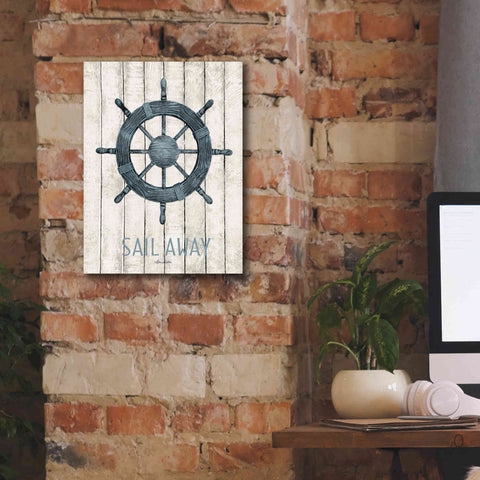 Image of 'Sail Away' by Lori Deiter, Canvas Wall Art,12 x 16