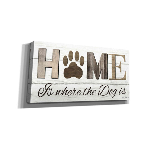 Image of 'Home is Where the Dog is' by Lori Deiter, Canvas Wall Art