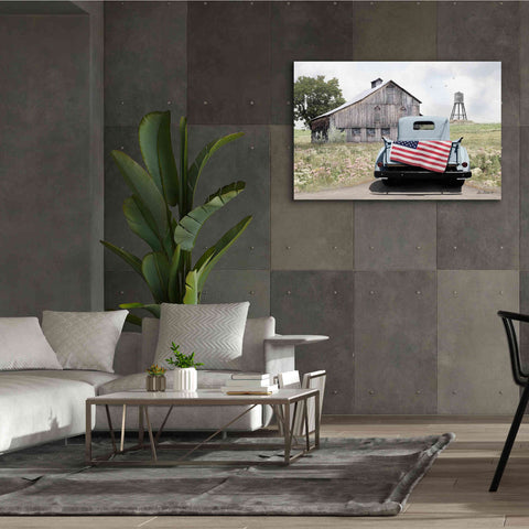 Image of 'American Tailgating' by Lori Deiter, Canvas Wall Art,60 x 40