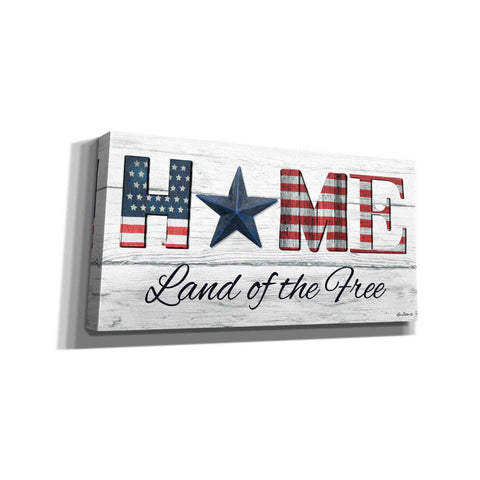Image of 'Home - Land of the Free' by Lori Deiter, Canvas Wall Art