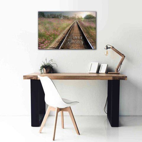 Image of 'Life is a Journey' by Lori Deiter, Canvas Wall Art,40 x 26