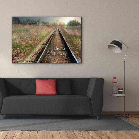 Image of 'Life is a Journey' by Lori Deiter, Canvas Wall Art,60 x 40