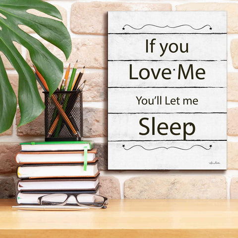 Image of 'Let Me Sleep' by Lori Deiter, Canvas Wall Art,12 x 16