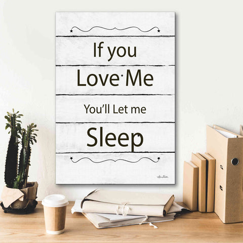 Image of 'Let Me Sleep' by Lori Deiter, Canvas Wall Art,18 x 26