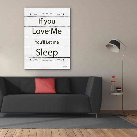 Image of 'Let Me Sleep' by Lori Deiter, Canvas Wall Art,40 x 54