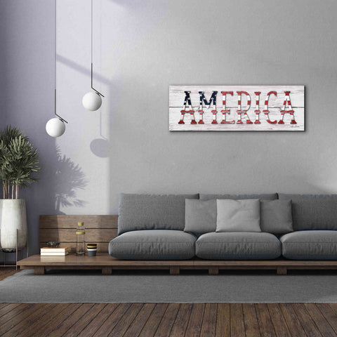 Image of 'America' by Lori Deiter, Canvas Wall Art,60 x 20