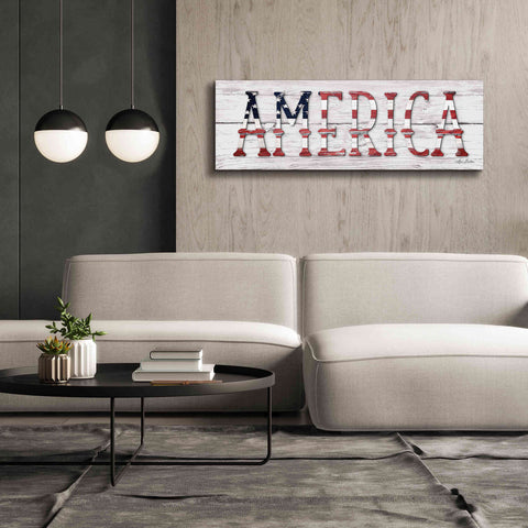 Image of 'America' by Lori Deiter, Canvas Wall Art,60 x 20