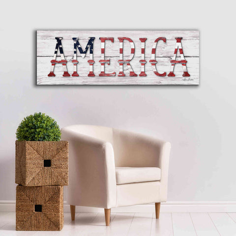 Image of 'America' by Lori Deiter, Canvas Wall Art,60 x 20