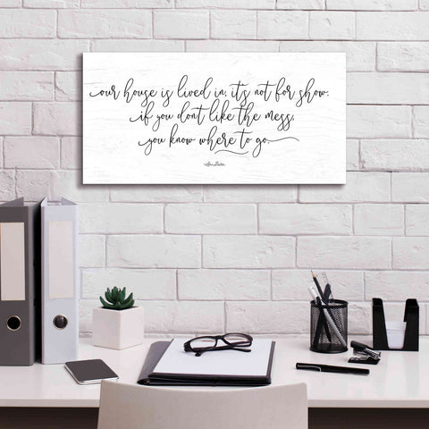 Image of 'The Mess' by Lori Deiter, Canvas Wall Art,24 x 12