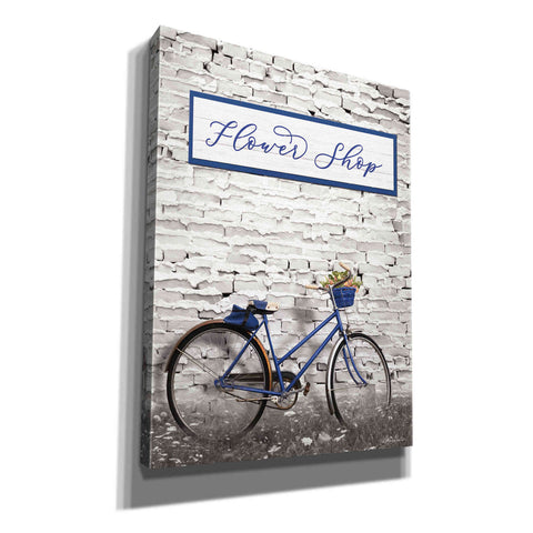 Image of 'Flower Shop Bicycle' by Lori Deiter, Canvas Wall Art