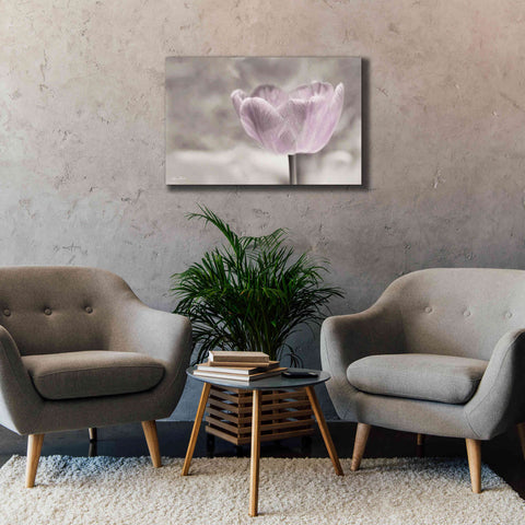 Image of 'Violet Tulip' by Lori Deiter, Canvas Wall Art,40 x 26