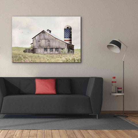 Image of 'One Land, One Flag' by Lori Deiter, Canvas Wall Art,60 x 40