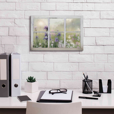 Image of 'Framed Flowers' by Lori Deiter, Canvas Wall Art,18 x 12