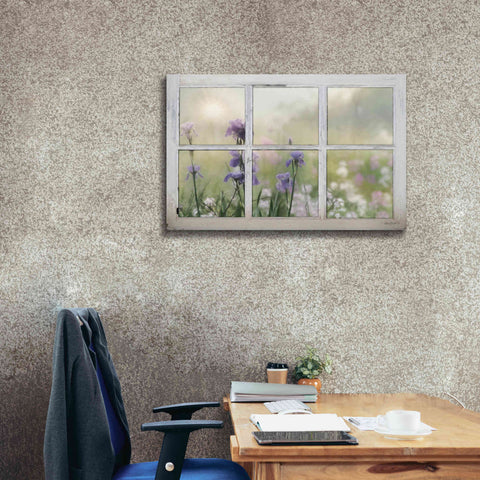 Image of 'Framed Flowers' by Lori Deiter, Canvas Wall Art,40 x 26