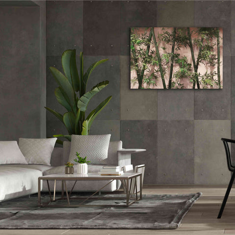 Image of 'Bamboo on Blush' by Lori Deiter, Canvas Wall Art,60 x 40