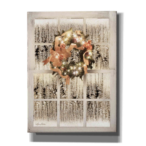 Image of 'Frosted Pane Window View' by Lori Deiter, Canvas Wall Art