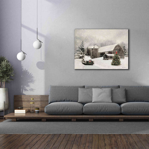 Image of 'Farmhouse Christmas' by Lori Deiter, Canvas Wall Art,54 x 40