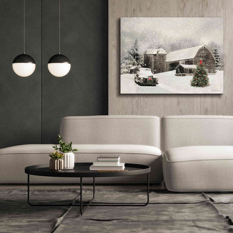 Image of 'Farmhouse Christmas' by Lori Deiter, Canvas Wall Art,54 x 40